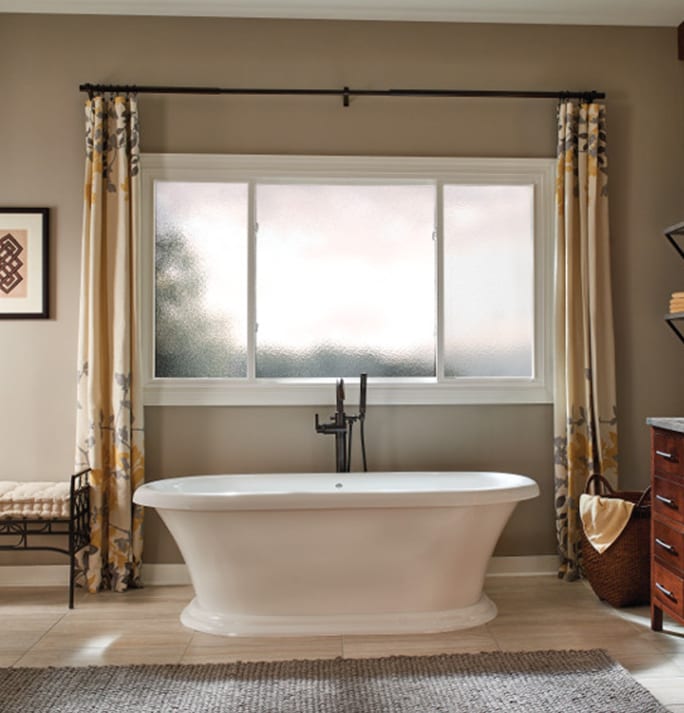bathroom slider windows
